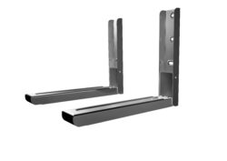 AVF Universal Microwave Wall Bracket - Silver.